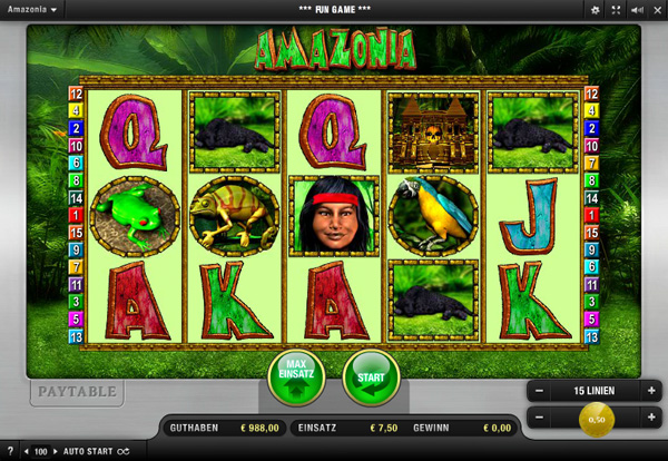 Amazonia Merkur Spielautomat