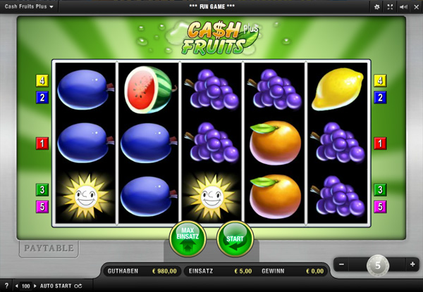 Cash Fruits Plus - Merkur Spielautomat