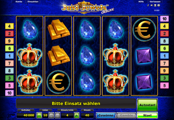 Just Jewels Deluxe - Novoline Spielautomat