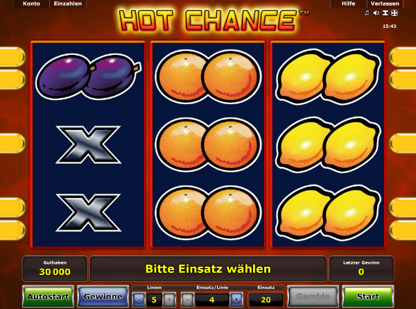 Hot Chance - Novoline Spielautomat