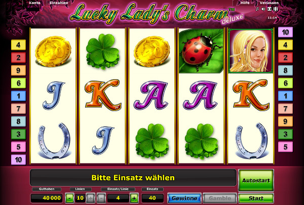 Lucky Ladys Charm Deluxe - Novoline Spielautomat