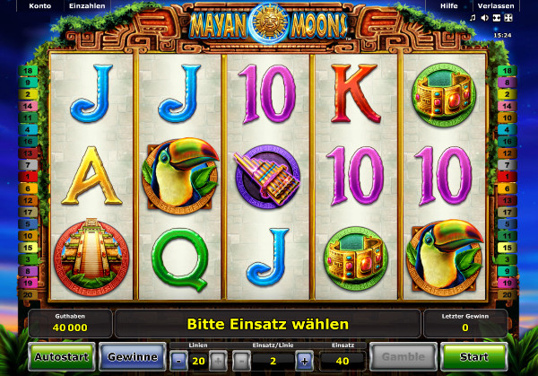 Mayan Moons - Novoline Spielautomat