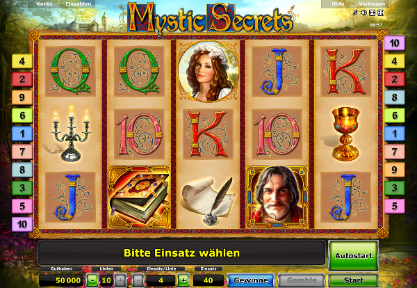 Mystic Secrets - Novoline Spielautomat