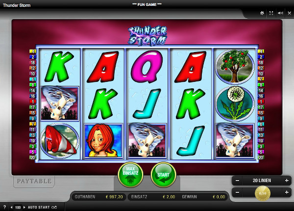 Thunder Storm - Merkur Spielautomat