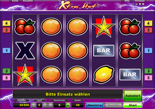Xtra Hot - Novoline Spielautomat