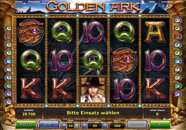 Golden Ark - Novoline Spielautomat