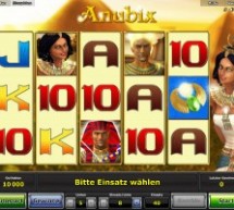 Anubix Spielautomat von Novomatic neu online spielbar